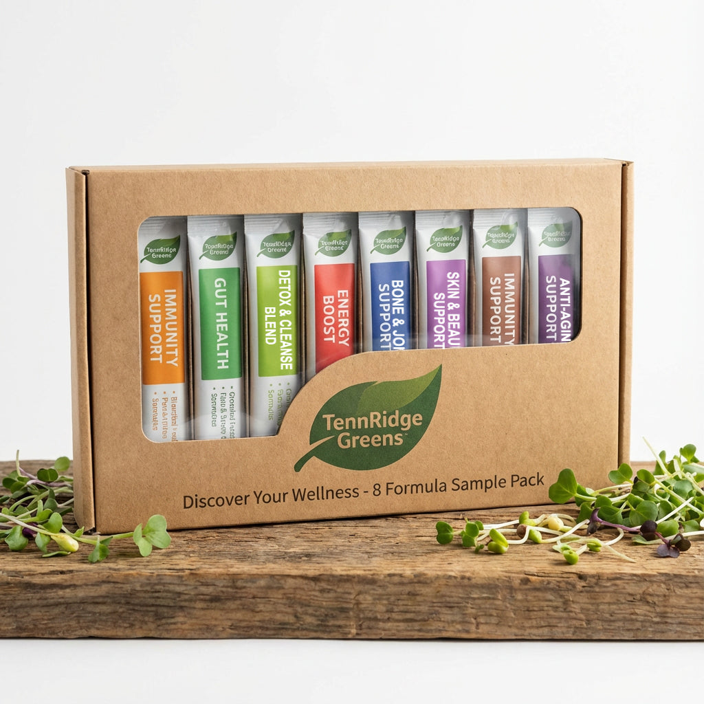 ORGANIC FREEZE-DRIED MICROGREEN HEALTH BLENDS